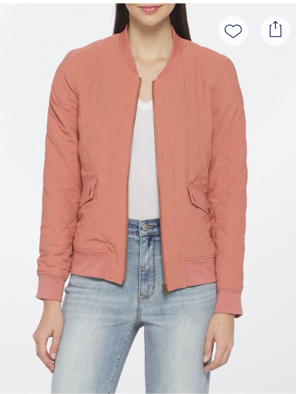 Eden Society Melodie Quilted Bomber Jacket - Picture 2 of 8